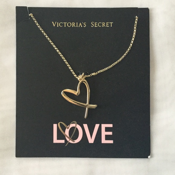 Victoria's Secret Jewelry - VICTORIA SECRET Heart Necklace